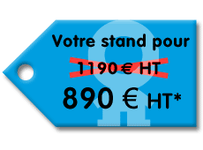 votre stand pour 1190&euro;