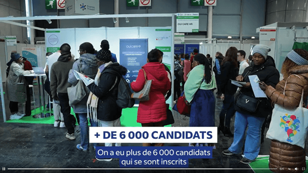 Plus de 6000 candidats